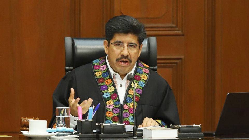 Hugo Aguilar Ortiz, presidente de la SCJN.