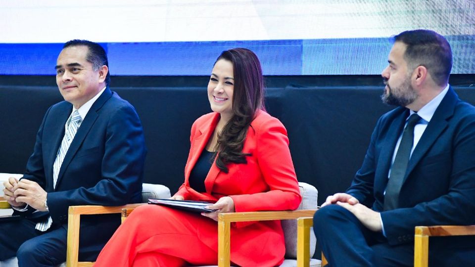 Tere Jiménez, gobernadora de Aguascalientes.