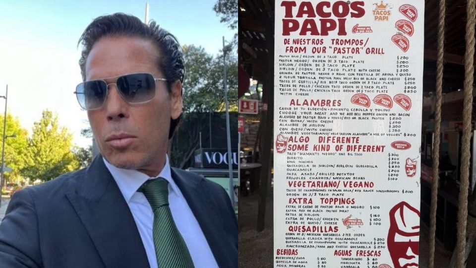 Roberto Palazuelos responde críticas por vender tacos en 400 pesos en Tulum