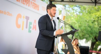 Da gobernador Samuel García banderazo a inicio de obras del CITEA en San Pedro