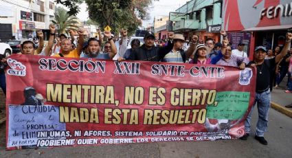 CNTE realizará paro de 72 horas hasta 2026; seguirán protestas en eventos de Sheinbaum