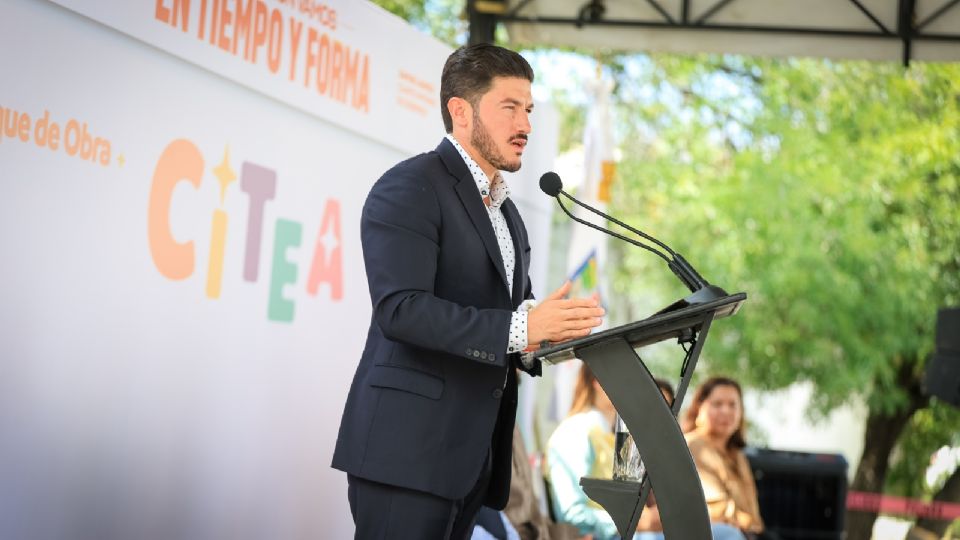 El gobernador Samuel García y Mariana Rodríguez dieron inicio a la construcción del CITEA