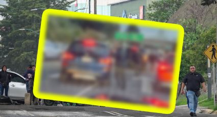 VIDEO | Escoltas agreden a un conductor en Santa Fe