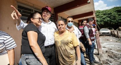 Mario Delgado refuerza acciones de supervisión en escuelas afectadas por lluvias en SLP y Veracruz