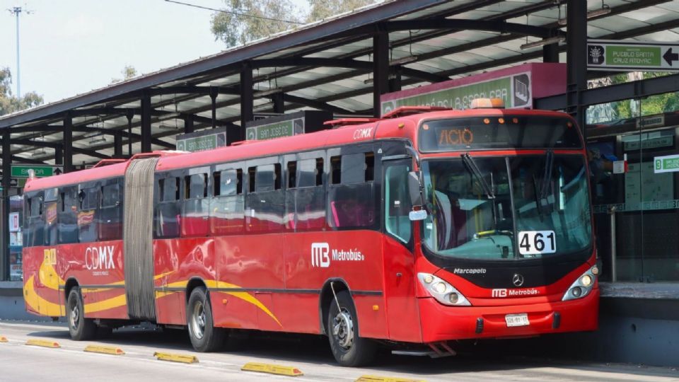El Metrobús de CDMX es el segundo transporte más utilizado del Sistema de Movilidad Integrada, con 1.8 millones de personas usuarias al día.