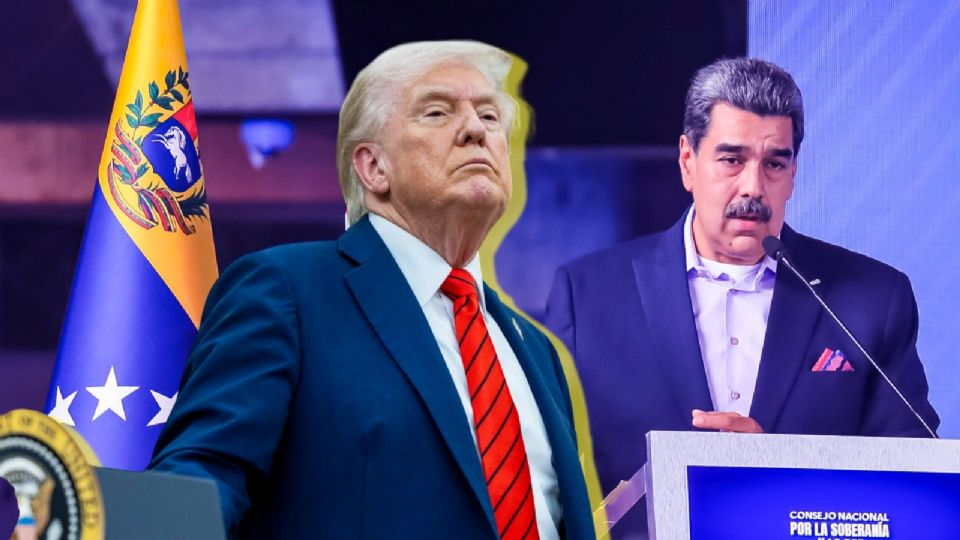 Donald Trump y Nicolás Maduro.