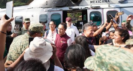 Claudia Sheinbaum visita Hidalgo para supervisar entrega de ayuda a afectados por las lluvias