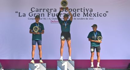 Carrera Deportiva 'La Gran Fuerza de México' reúne a 45 mil asistentes