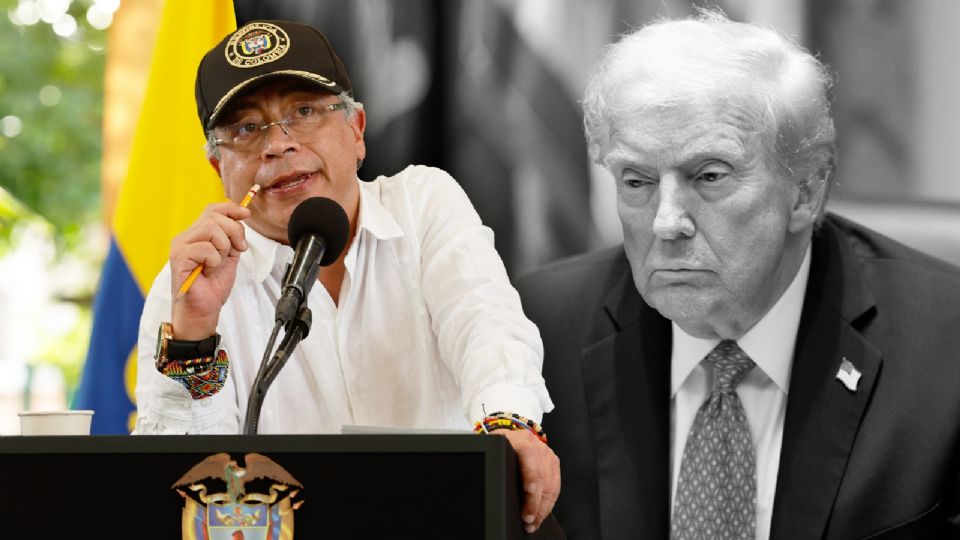 Conoce los detalles de la confrontación diplomática luego de que Donald Trump llamó ‘líder del narcotráfico’ a Petro.