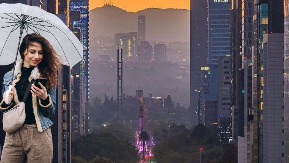 Una onda tropical y un nuevo frente frío entrarán esta semana, con estos días como los más lluviosos en la CDMX.