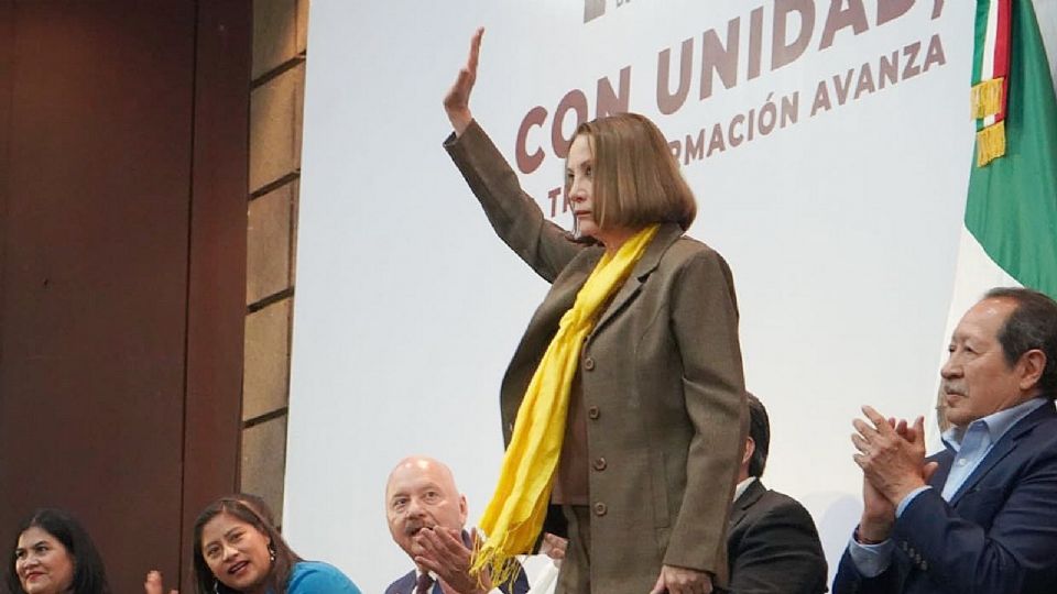 Laura Itzel Castillo Juárez, presidenta de la Mesa Directiva del Senado de la Repúblca.