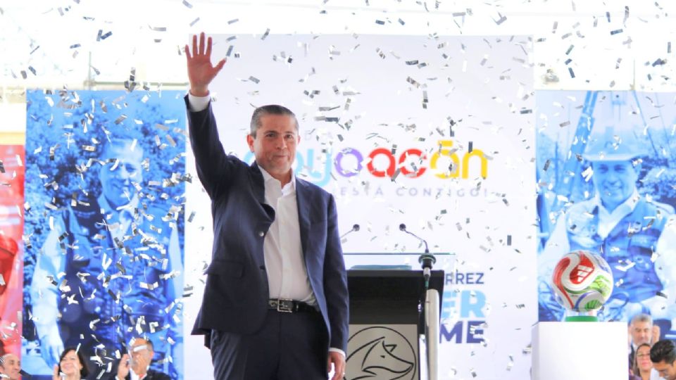 Giovani Gutiérrez, alcalde de Coyoacán, presenta su primer informe de labores.