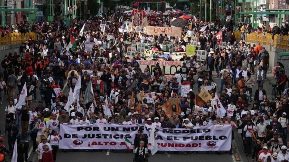 Estas son las alternativas viales por marcha del 2 de octubre en CDMX