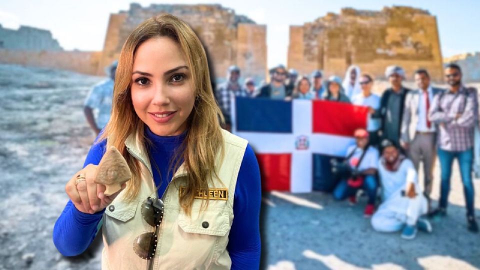 La arqueóloga dominicana Kathleen Martínez lleva 20 años buscando la tumba de Cleopatra y Marco Antonio en las ruinas de la antigua ciudad ptolemaica de Taposiris Magna.