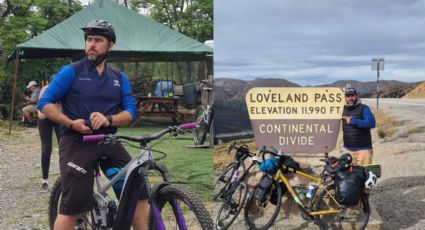 Álvaro Varela: ¿Quién es el mexicano que viajó de Canadá a Monterrey en bicicleta?