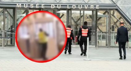 Así fue el momento exacto del robo de joyas imperiales en el Museo del Louvre | VIDEO