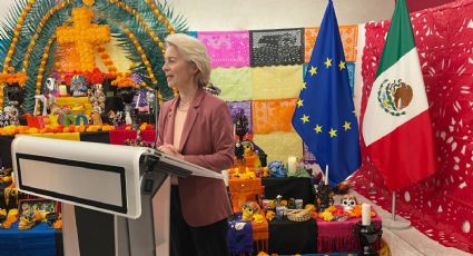Presidenta de la Unión Europea inaugura 'Altar de Muertos' en la sede del Parlamento Europeo