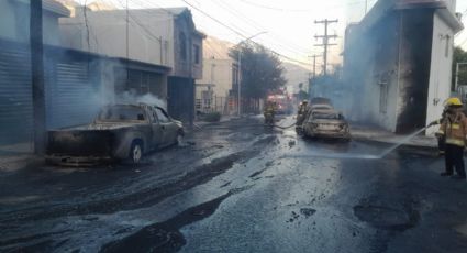 Incendio en Santa Catarina deja 3 lesionados, daños en 24 vehículos y 8 viviendas