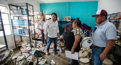 Mario Delgado anuncia reparación inmediata de escuelas dañadas con seguro de 3 mil 200 mdp