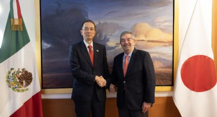 Juan Ramón de la Fuente se reúne con embajador de Japón para fortalecer agenda bilateral