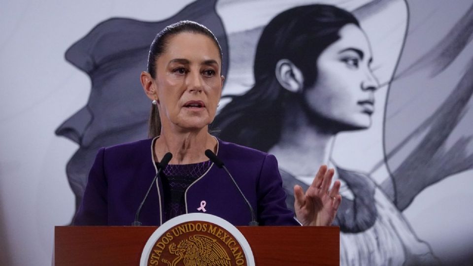 Claudia Sheinbaum Pardo, presidenta de México.