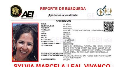 Emiten ficha de búsqueda por Sylvia Marcela Leal Vivanco, vista por última vez en San Pedro
