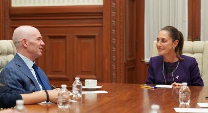 Claudia Sheinbaum se reúne con presidente de Scotiabank y con cofundador de Andreessen Horowitz