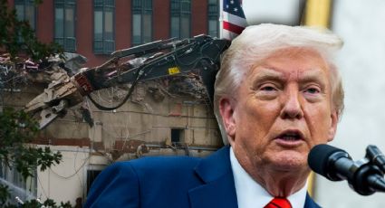 Donald Trump demuele Ala Este de la Casa Blanca para construir un salón de baile de 250 millones