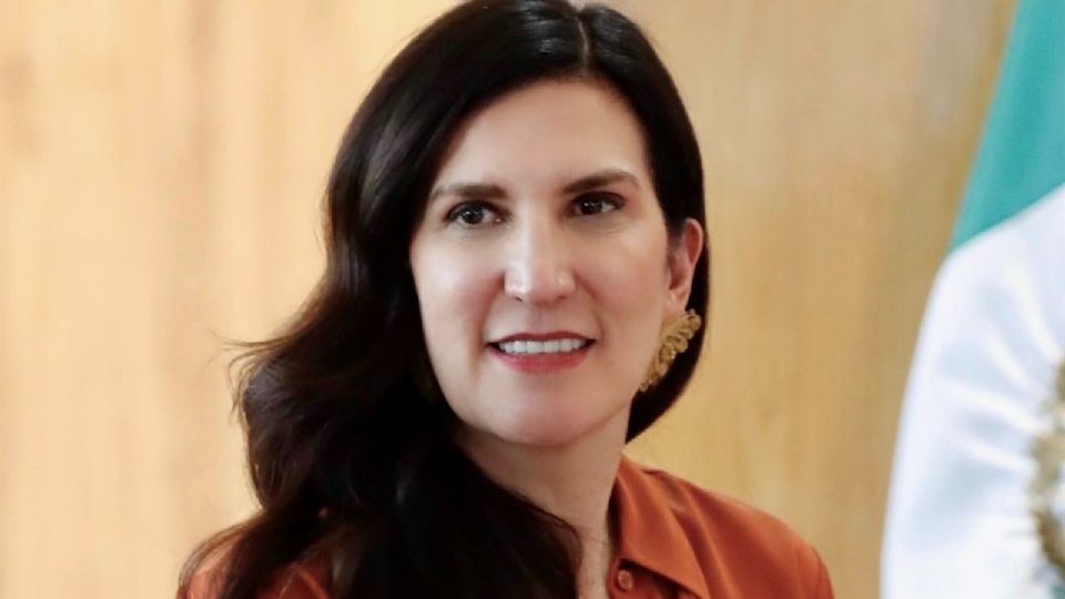 Kenia López Rabadán, presidenta de la Cámara de Diputados.