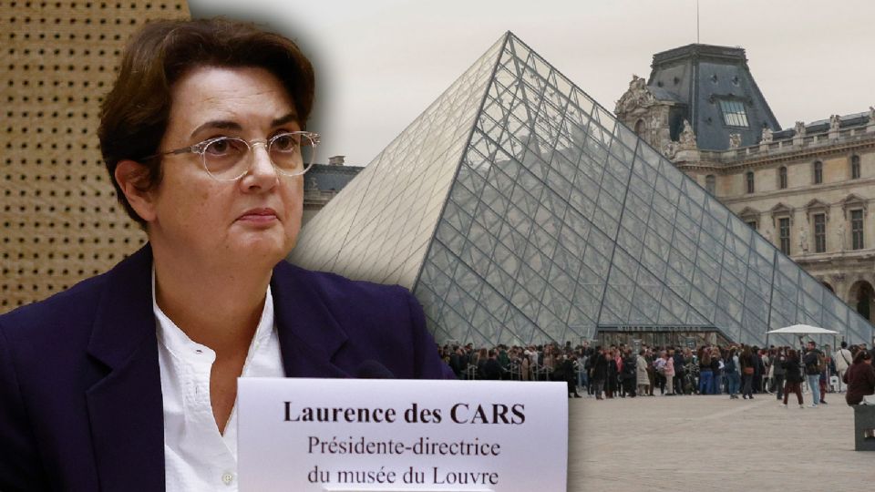La presidenta del Louvre, Laurence des Cars, reconoció fallas de seguridad.