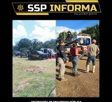 Intensa búsqueda en montes de Tekax permite localizar a persona extraviada