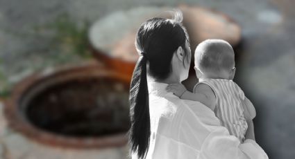 Coladera abierta provoca tragedia: Bebé cae junto con su mamá y es hospitalizada de gravedad en Jalisco