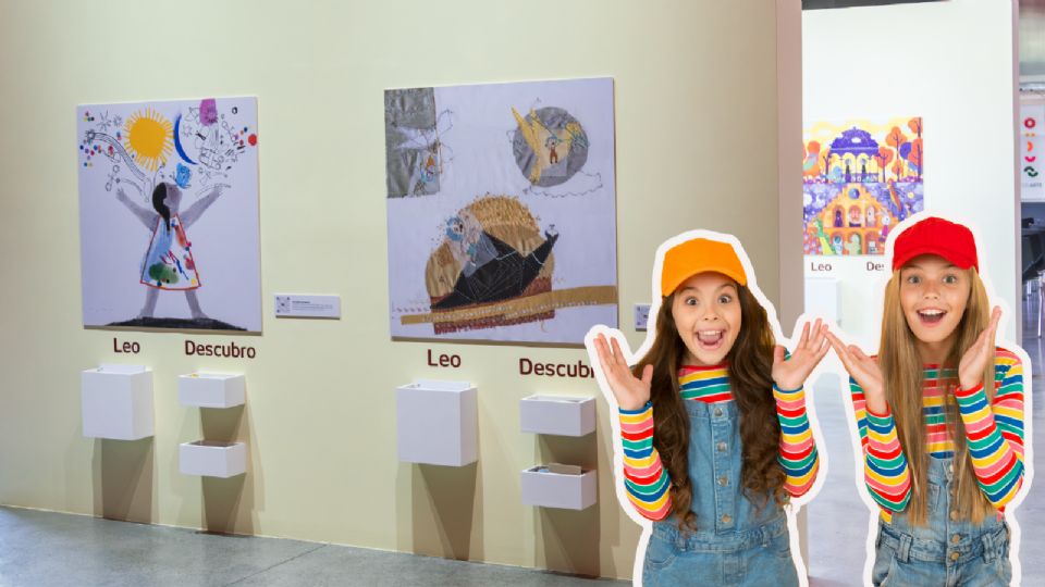 La exposición “Toc, toc, mi corazón” invita a niñas y niños a descubrir la poesía y el arte a través de ilustraciones y textos interactivos en Niños CONARTE, dentro del Parque Fundidora