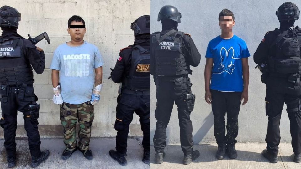 Los sospechosos fueron identificados como Jorge “N” de 22 años y un adolescente de 15 años.