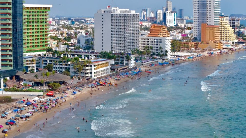 Playas de Mazatlán, Sinaloa.