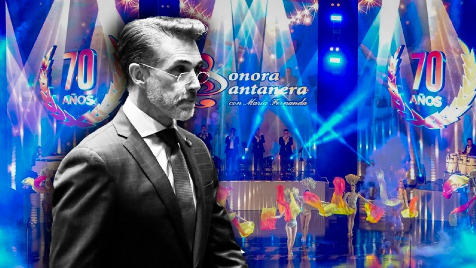 Sergio Mayer defiende concierto de Sonora Santanera en Diputados.