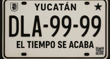 Cambio de placas en Yucatán 2025: se acaba el tiempo