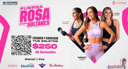 Fuerza Rosa con Sultanes: así puedes ayudar a mujeres con cáncer de mama