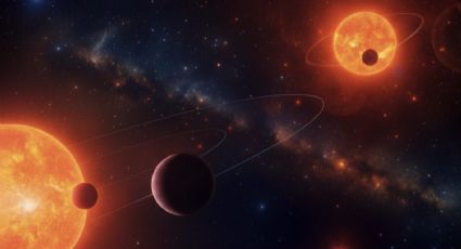 Detectan planetas del tamaño de la Tierra orbitando DOS soles muy cercanos
