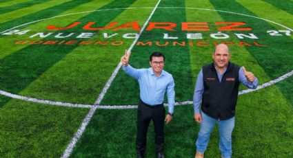 Félix Arratia transforma terreno abandonado en moderno espacio deportivo en Juárez