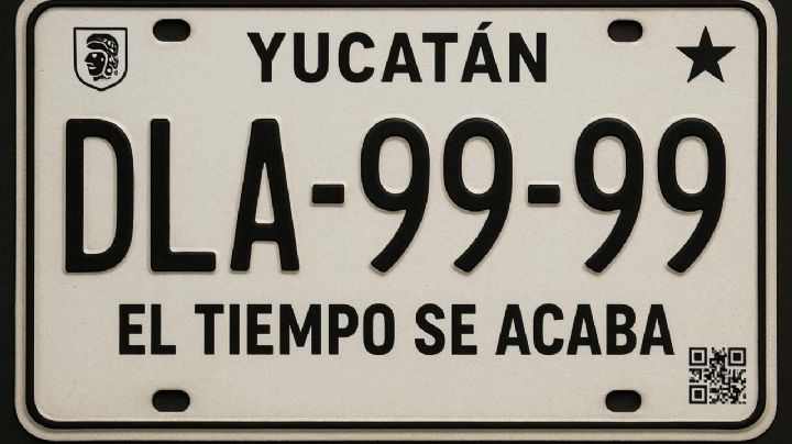 Cambio de placas en Yucatán 2025: se acaba el tiempo