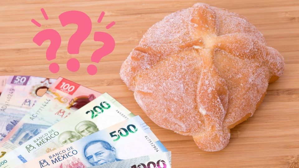 ¿Cuánto cuesta hacer pan de muerto en casa?