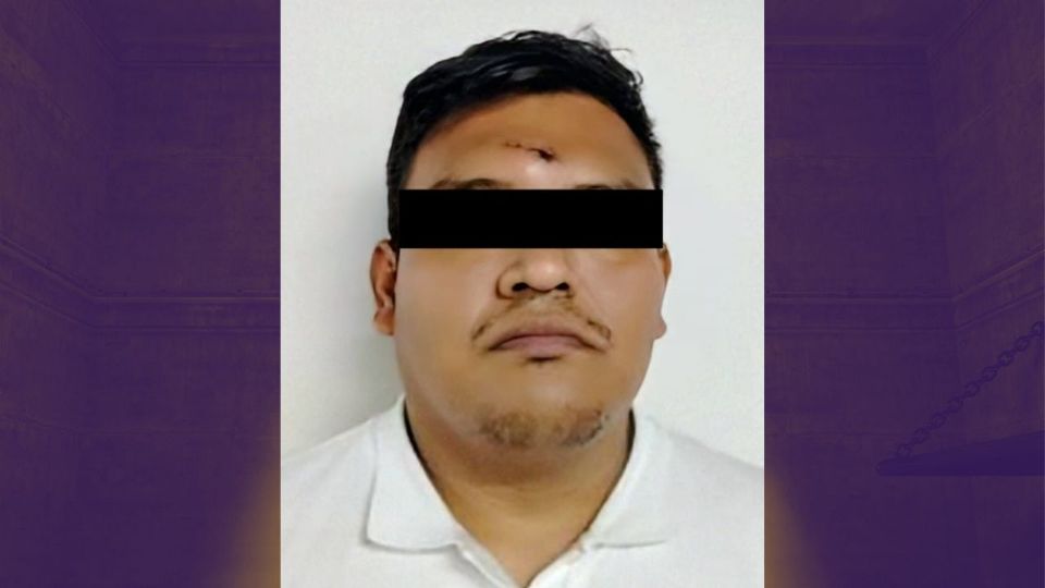 El hombre fue identificado como Guillermo 'N' de 28 años de edad.