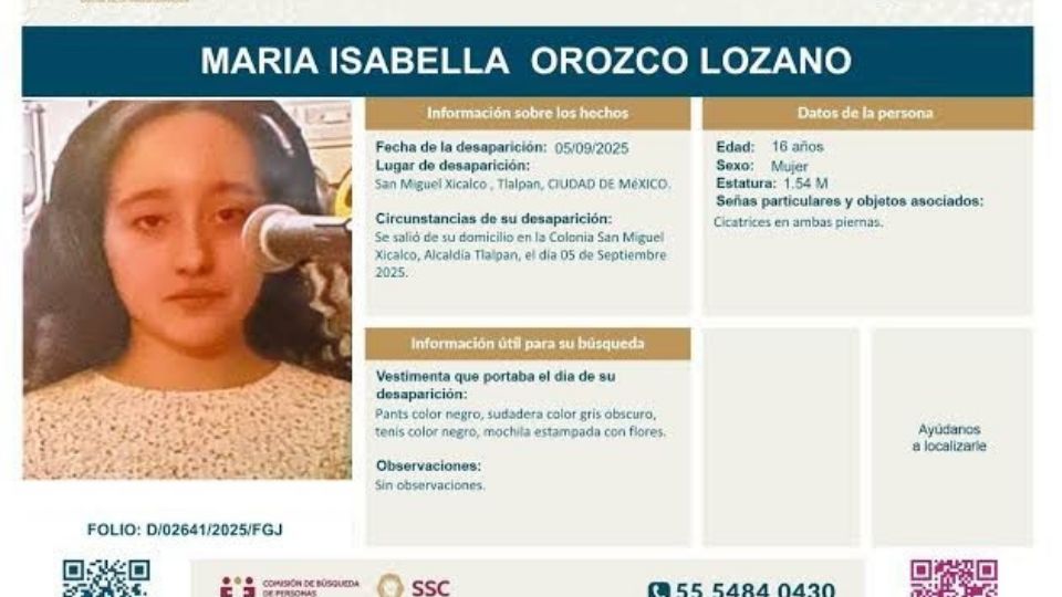 la FGJ no difundirá mayores detalles del caso.