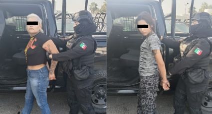 Detienen a dos mujeres con arma larga y droga tras persecución en Monterrey