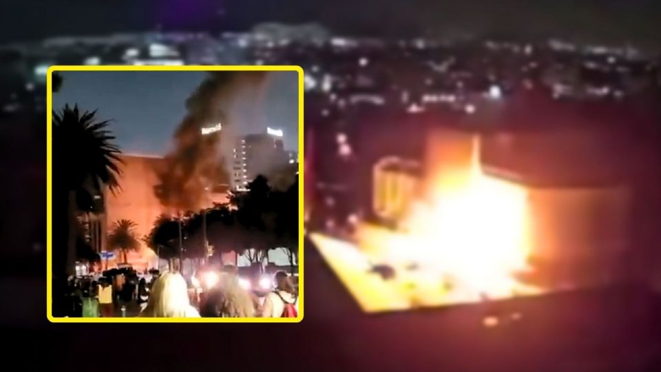 En el incendio del restaurante La Soldadera fueron evacuadas 150 personas como medida preventiva.