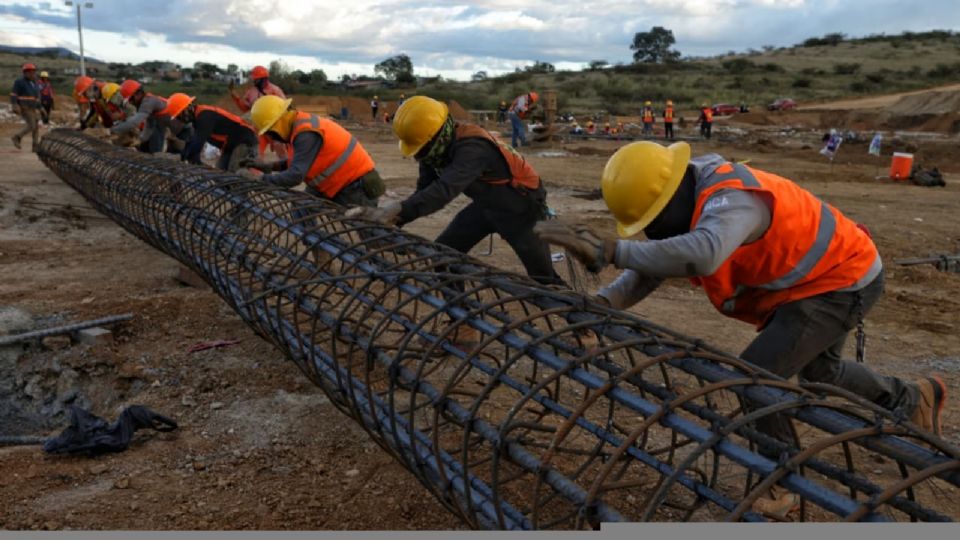 Construcción del nuevo Hospital Regional de Alta Especialidad del ISSSTE en Oaxaca.