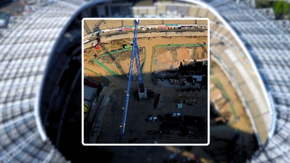 El Estadio Azteca pasará a la historia como sede mundialista con una inversión que asciende a los 2 mil 100 millones de pesos.  