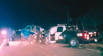 Choque entre patrullas de Fuerza Civil y policías de Aramberri deja ocho oficiales lesionados