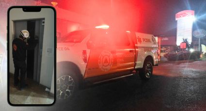 Rescatan a cinco personas atrapadas en elevador de Plaza La Rioja, al sur de Monterrey